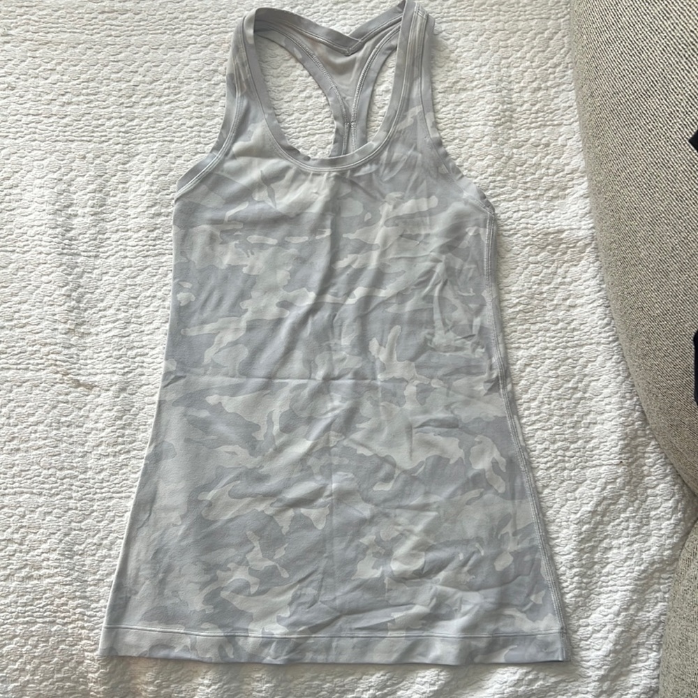Lululemon Cool Racerback Tank Top in Nulu Material.